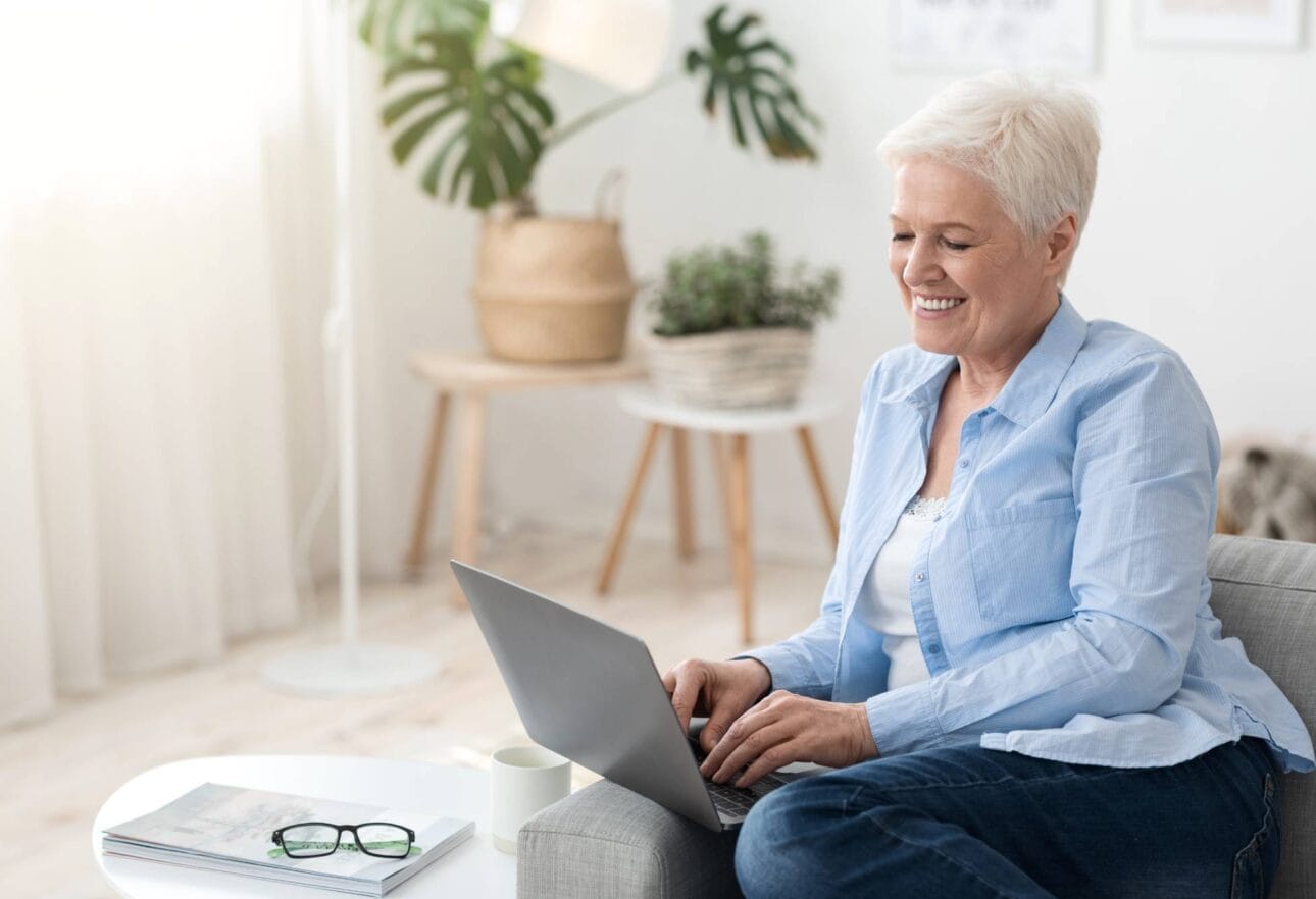 assisted living website design